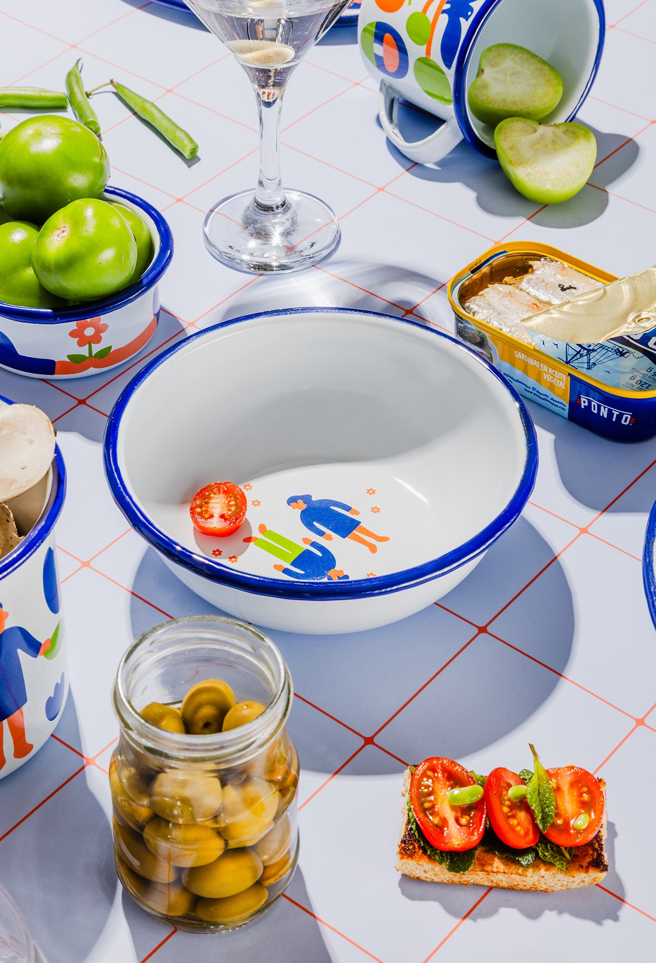 Vajilla de peltre Tú & Yo x Daviher Loredo