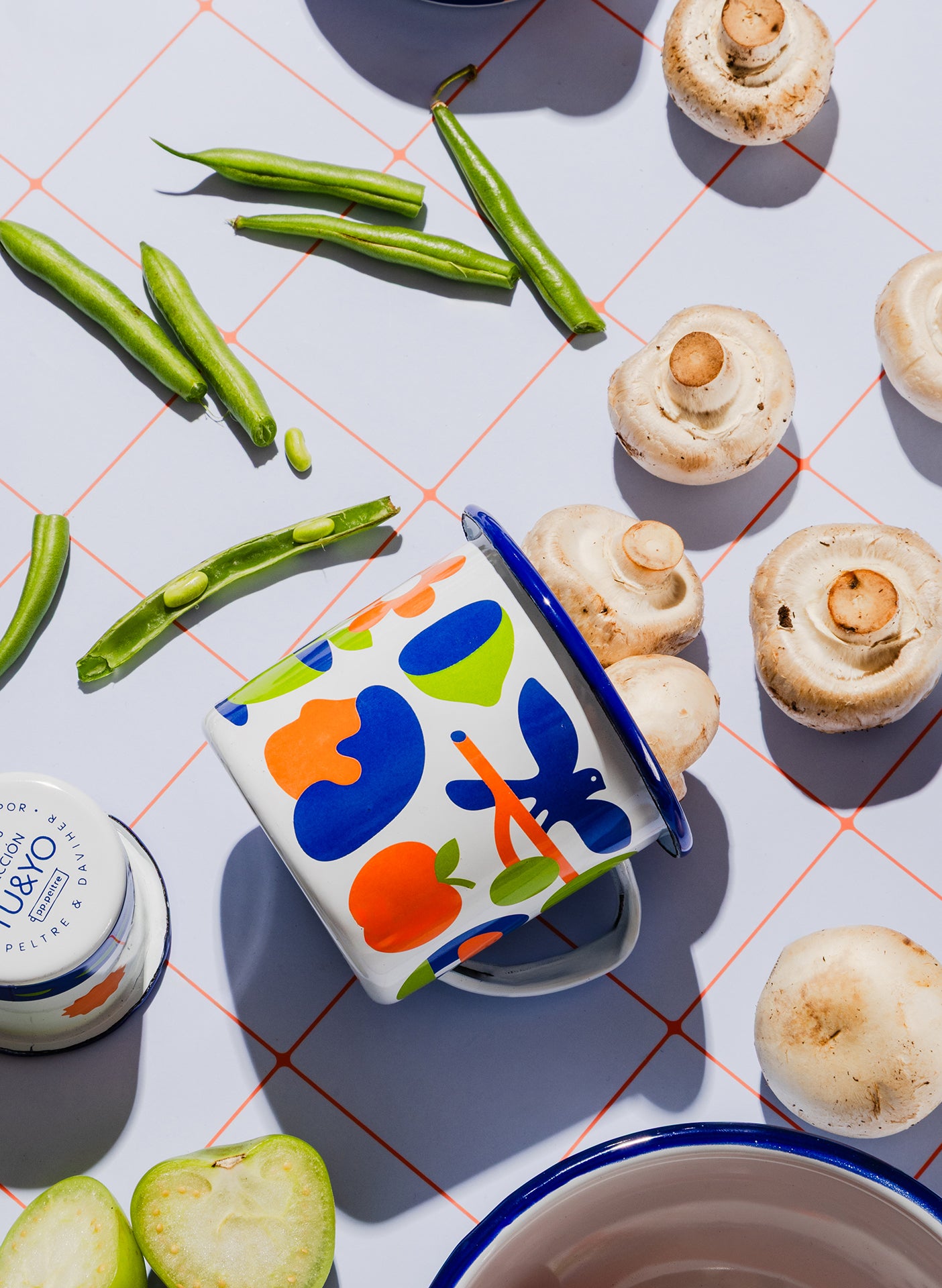 Vajilla de peltre Tú & Yo x Daviher Loredo