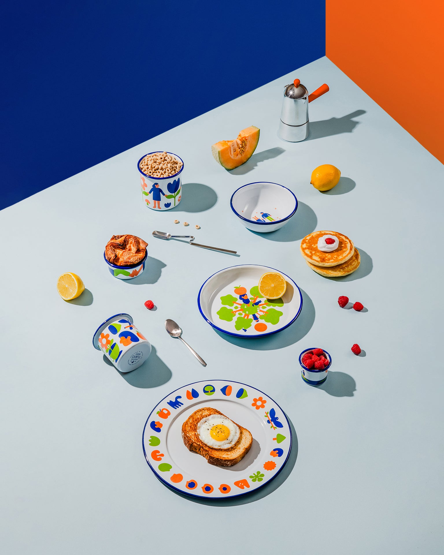 Vajilla de peltre Tú & Yo x Daviher Loredo