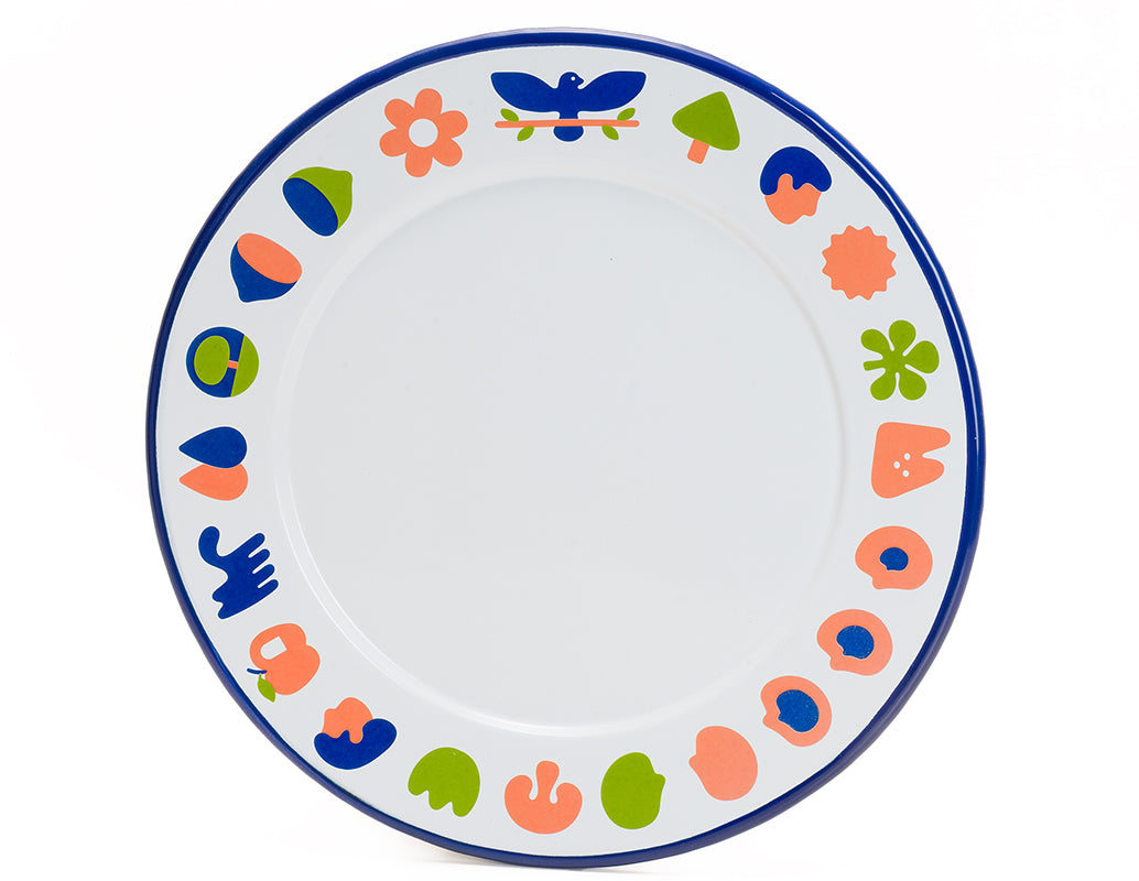 Plato trinche de peltre colección Tú & Yo x Daviher