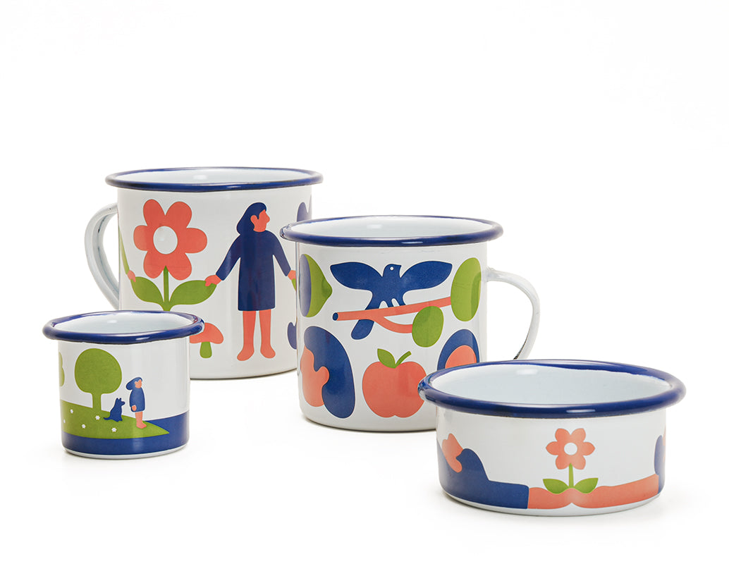 Vajilla de peltre Tú & Yo x Daviher Loredo