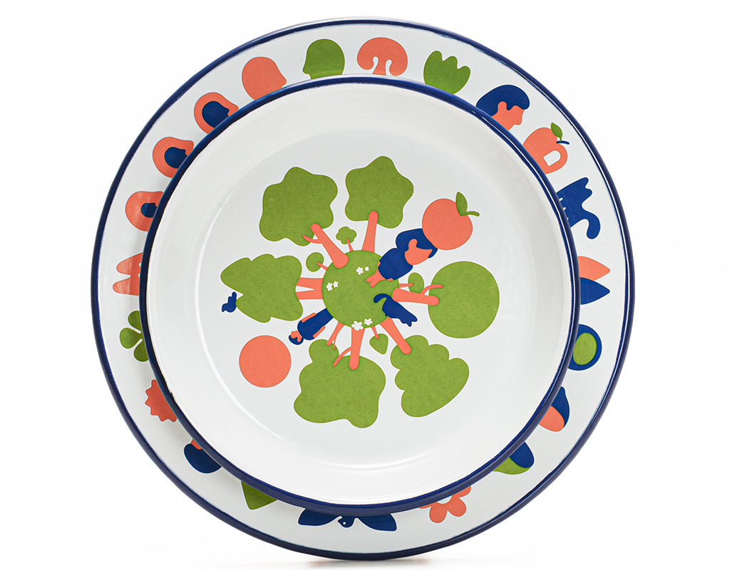 Vajilla de peltre Tú & Yo x Daviher Loredo